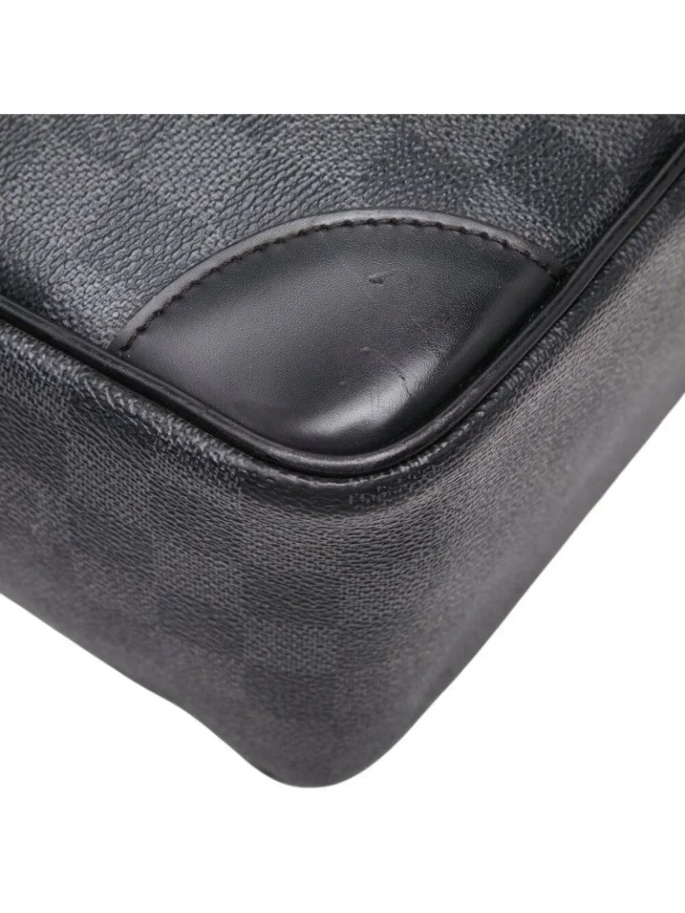 Louis Vuitton Damier Graphite Voyage GM Business Briefcase Black Gray Leather